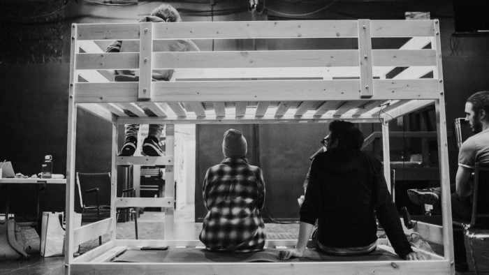 JAM 360: Spatialisation sonore dans une scénographie immersive