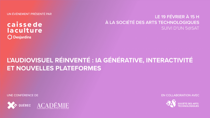 L’audiovisuel réinventé : IA générative, interactivité et nouvelles plateformes